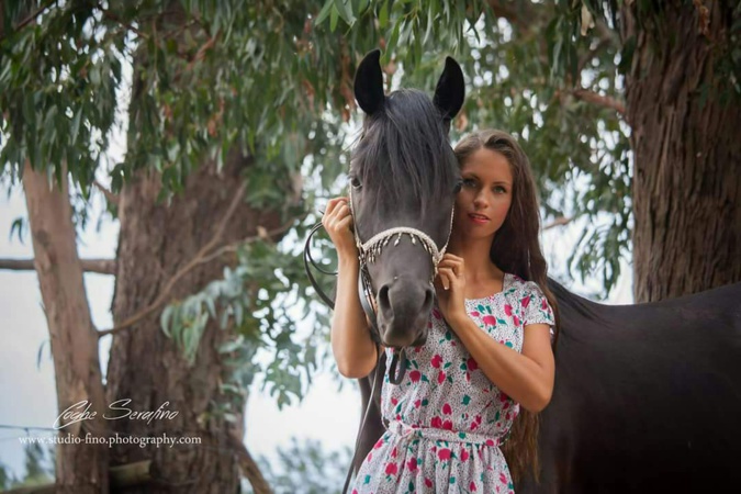 Miss Bastia 2018 et son cheval Benjhy Miss Bastia 2018 et son cheval Benjhy