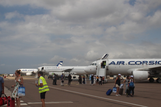 Trafic fortement perturbé à l'aéroport Calvi-Balagne en raison du vent Trafic fortement perturbé à l'aéroport Calvi-Balagne en raison du vent