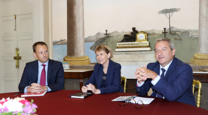 Mouvement à la Préfecture de Région : Alain Charrier et Guillaume Lericolais aux côtés de la préfète Mouvement à la Préfecture de Région : Alain Charrier et Guillaume Lericolais aux côtés de la préfète