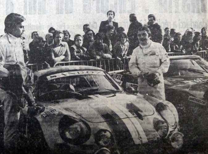 Jean-Marie Soriano (à droite) en compagnie de l'un des frères Simonetti Jean-Marie Soriano (à droite) en compagnie de l'un des frères Simonetti