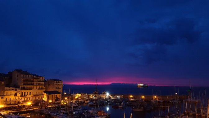 La photo du jour : U Vechju Portu di Bastia à l'albafiò