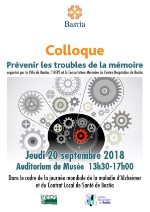 Bastia : Un colloque consacré à la prévention des troubles de la mémoire Bastia : Un colloque consacré à la prévention des troubles de la mémoire