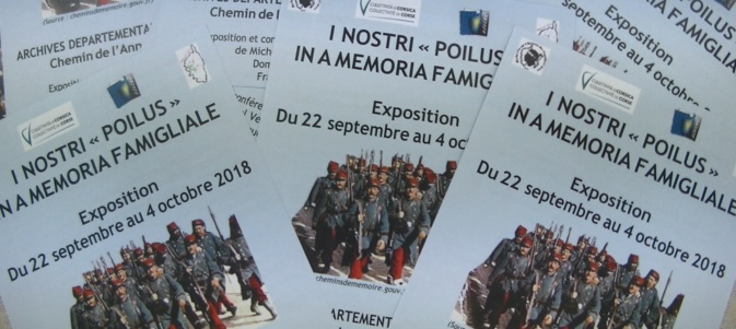 Bastia : Ces Poilus corses retrouvés … Bastia : Ces Poilus corses retrouvés …