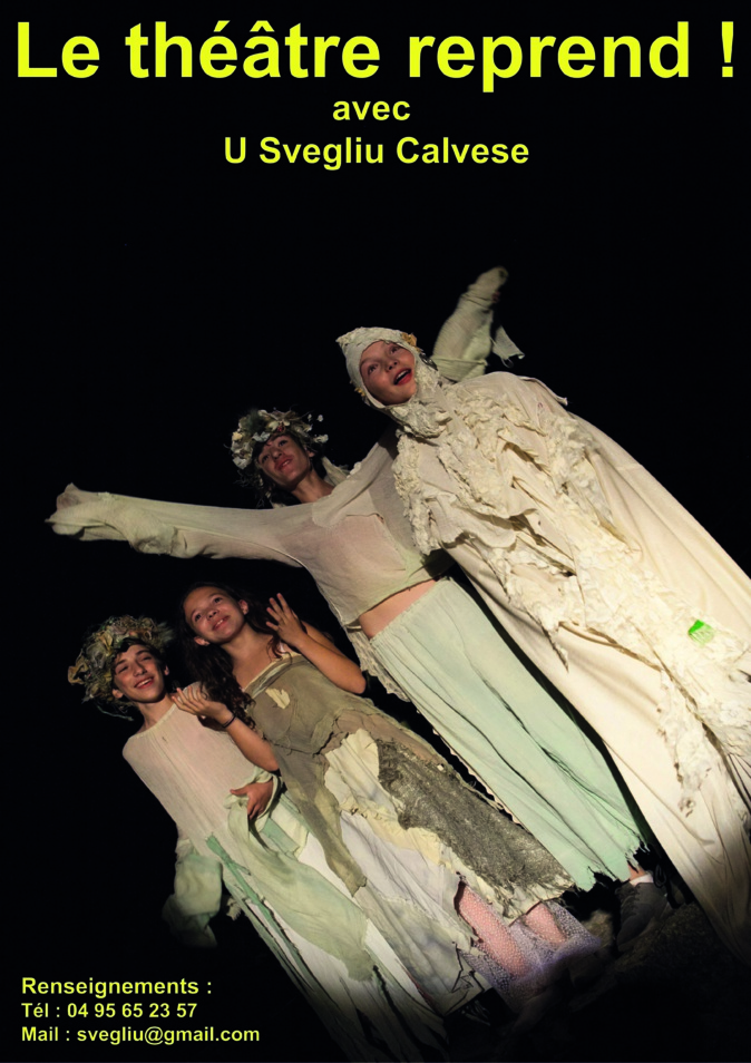 Les cours de théâtre reprennent au Svegliu Calvese Les cours de théâtre reprennent au Svegliu Calvese