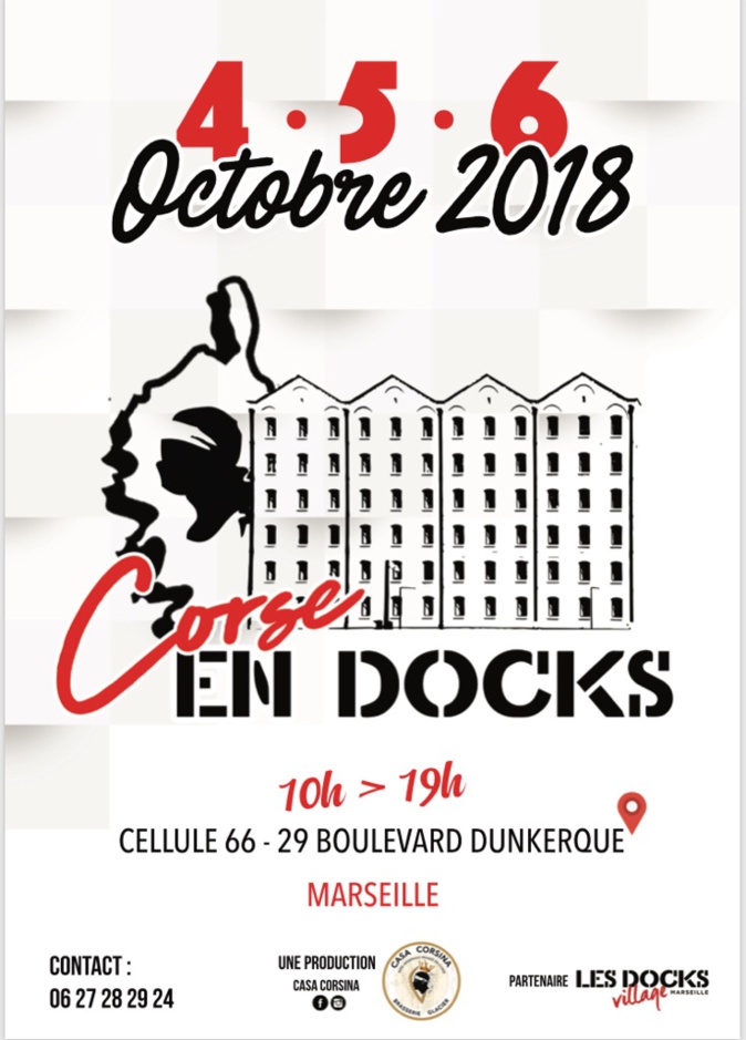 Marseille : La première de « Corse en docks » Marseille : La première de « Corse en docks »