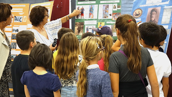 Bastia : "I Nostri Poilus", l'intérêt des plus jeunes