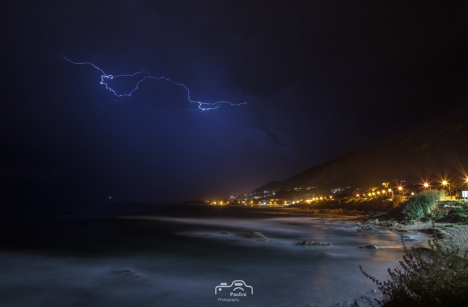 Orages sur la côte Ouest de l'Île Orages sur la côte Ouest de l'Île