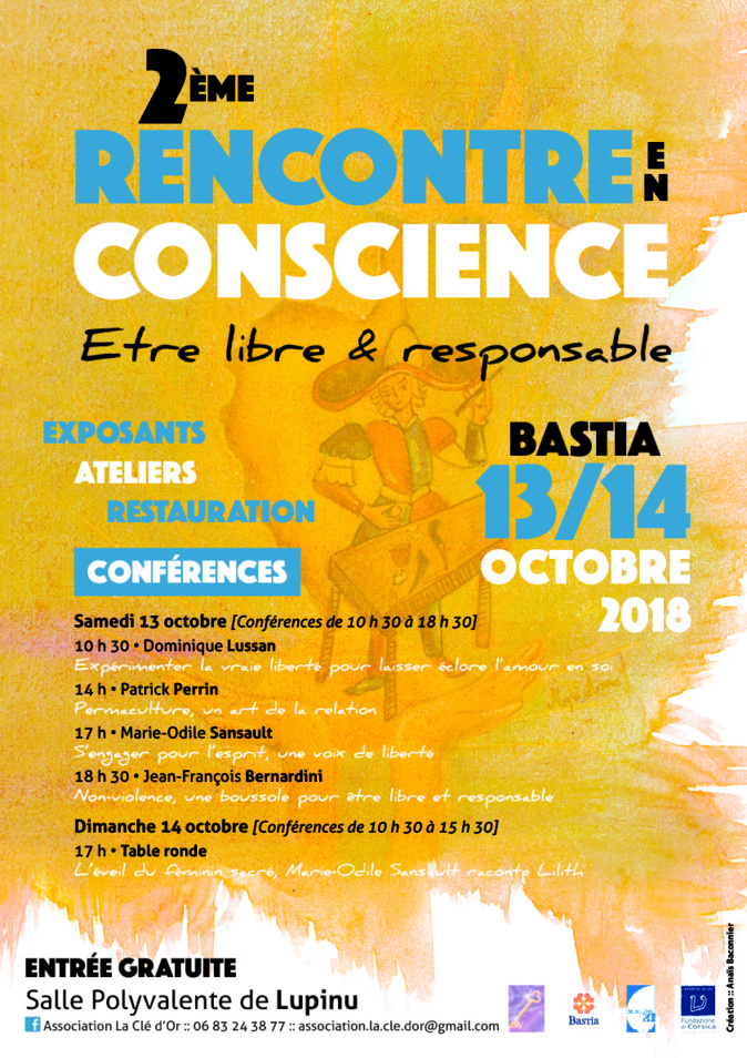 Bastia : 2ème rencontre en conscience sur le thème "Être libre et responsable".