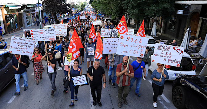 Plus de 400 manifestants dans la rue à Ajaccio : Transports, vie chère, retraites, le ton monte