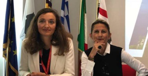 Elena Visnar Malinovska et Nanette Maupertuis.