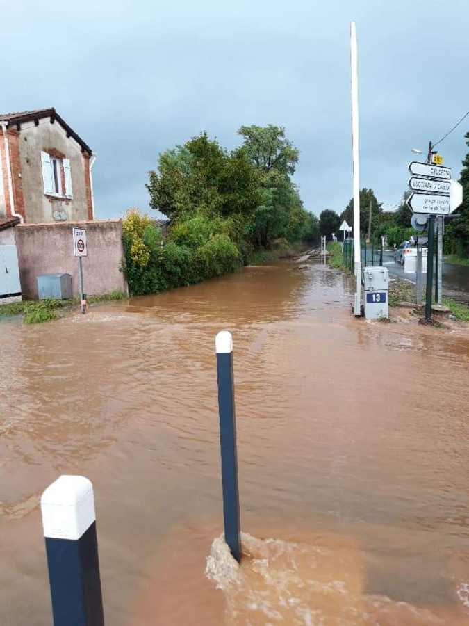 Inondations sur le secteur de Borgo : circulation difficile, trafic ferroviaire temporairement interrompu Inondations sur le secteur de Borgo : circulation difficile, trafic ferroviaire temporairement interrompu