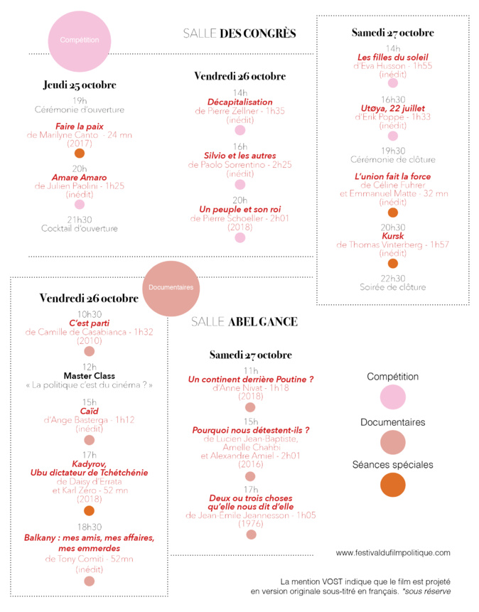 25 au 28 octobre : Saison 2 du Festival du film politique à Porto-Vecchio 25 au 28 octobre : Saison 2 du Festival du film politique à Porto-Vecchio