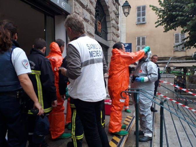 Poste d'Ajaccio : Lettre suspecte en cours d'analyse sur place par les marins pompiers de Marseille, les quatre agents hospitalisés