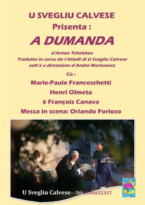 U successu di a Festa di a Lingua in Calvi : una raprisentazione supplementaria U successu di a Festa di a Lingua in Calvi : una raprisentazione supplementaria