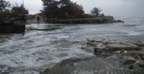 Le gué du Fiumalto (crue 2015) Le gué du Fiumalto (crue 2015)