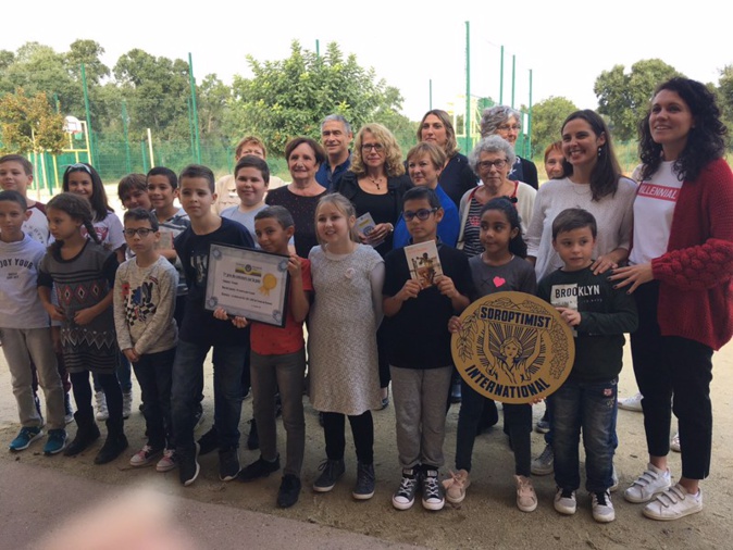 Bravone : Le Club Soroptimist de Bastia récompense de jeunes élèves