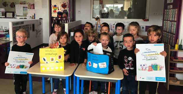 La classe bilingue de l'école maternelle de Folelli en Casinca.