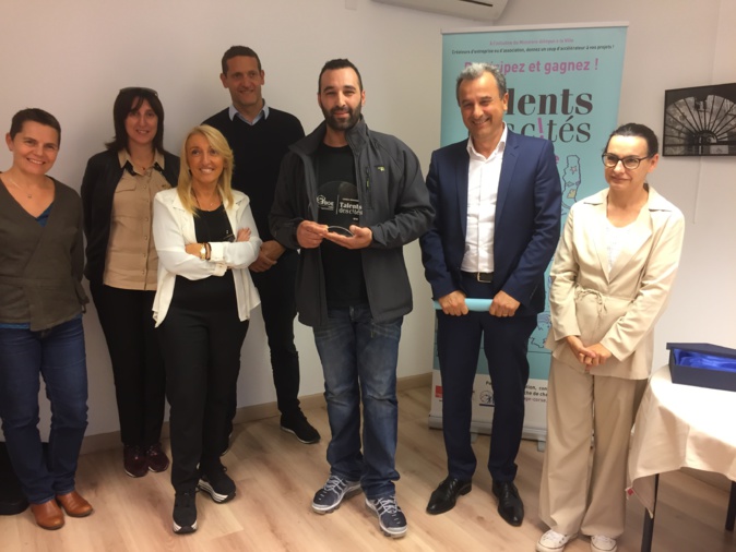 Lauréat de la Catégorie « création » : Mohamed Azhour pour son projet de boucherie Halal.