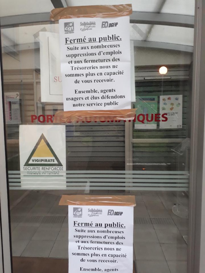 Le centre des finances publiques de Bastia bloqué ce mardi 