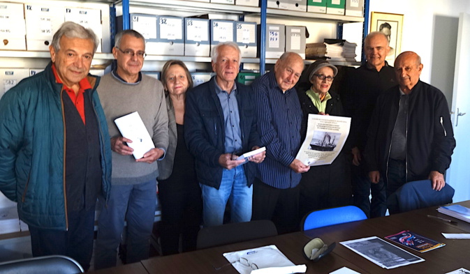 "L'équipe" de la Société des Sciences historiques et naturelles de la Corse