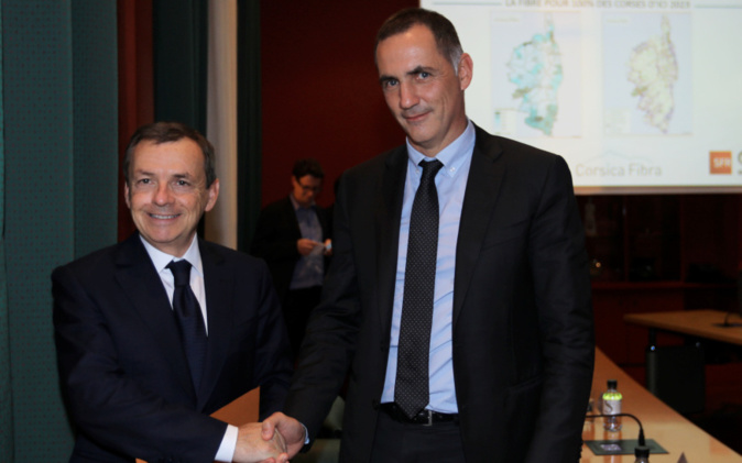 Collectivité de Corse et SFR : La fibre pour tous les Corses dans 5 ans