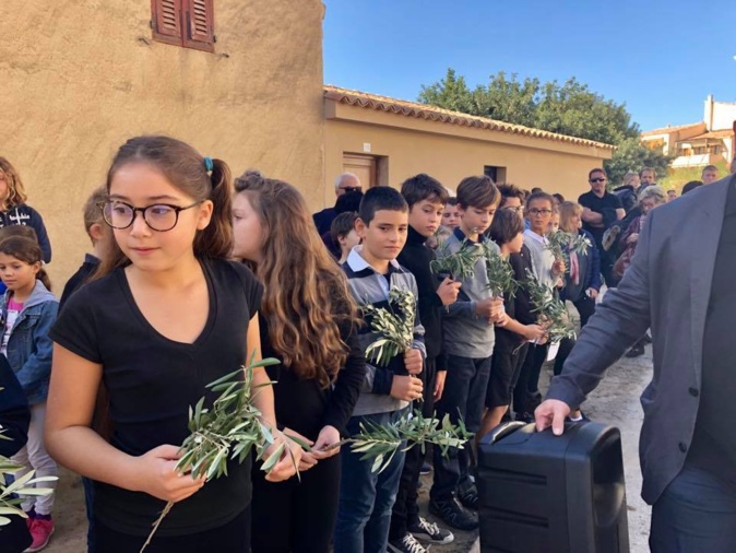 Les écoliers de Lumiu se mettent en scène pour le Centenaire de l'Armistice Les écoliers de Lumiu se mettent en scène pour le Centenaire de l'Armistice