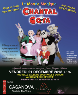 Chantal Goya le 21 Décembre à Borgu : Gagnez 5 places avec CNI Chantal Goya le 21 Décembre à Borgu : Gagnez 5 places avec CNI