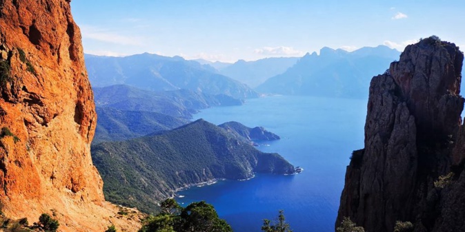La photo du jour : Monte Senino, vue imprenable sur Porto et Girolata La photo du jour : Monte Senino, vue imprenable sur Porto et Girolata