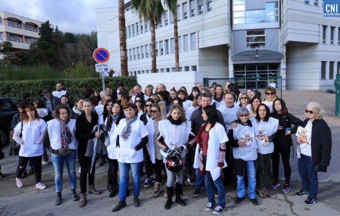 Manifestations des infirmiers à Ajaccio : « Nous sommes les grands oubliés du plan santé ! »