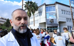 François Pittiloni, infirmier libéral, président du Syndicat des Infirmières et infirmiers libérales de Corse du Sud
