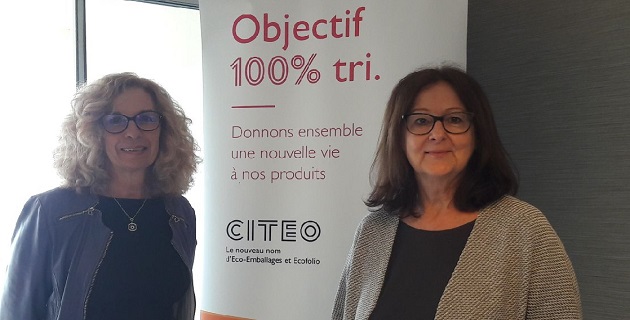 Christine Leuthy-Molina, Dir.régionale CITEO (à gauche) et Marie-Laurence Sotty, Vice-Présidente du SYVADEC