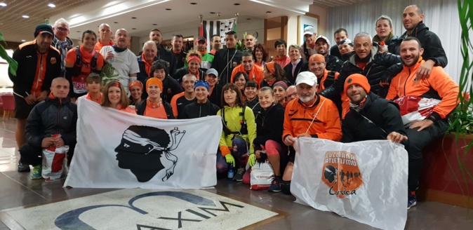 Lucciana Atletismu : De belles performances au marathon de Verone Lucciana Atletismu : De belles performances au marathon de Verone
