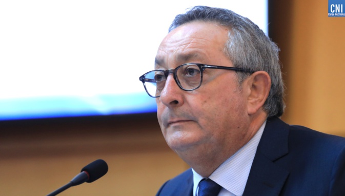 Paul Scaglia président du Cesec de Corse / Photo Michel Luccioni