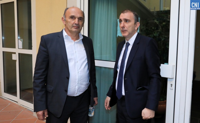 Pierre Poli et Jean-Christophe Angelini (Photo Michel Luccioni) Pierre Poli et Jean-Christophe Angelini (Photo Michel Luccioni)