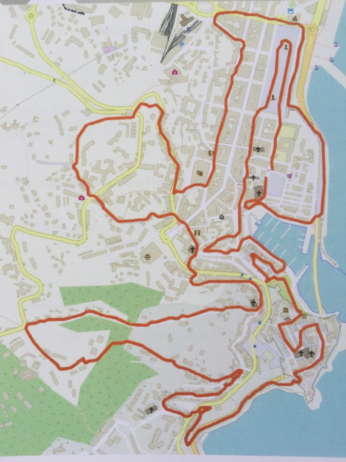 Le parcours de l'édition 2018 Le parcours de l'édition 2018