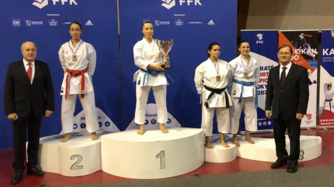 Alexandra Feracci remporte la coupe de France Kata Alexandra Feracci remporte la coupe de France Kata