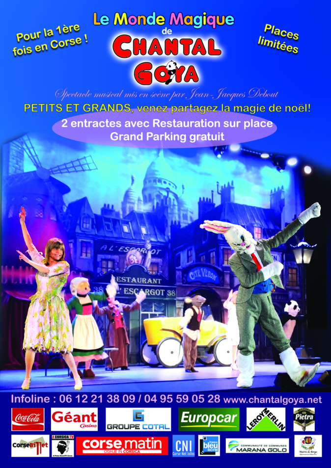 Concert de Chantal Goya à Borgo : Les gagnants Concert de Chantal Goya à Borgo : Les gagnants