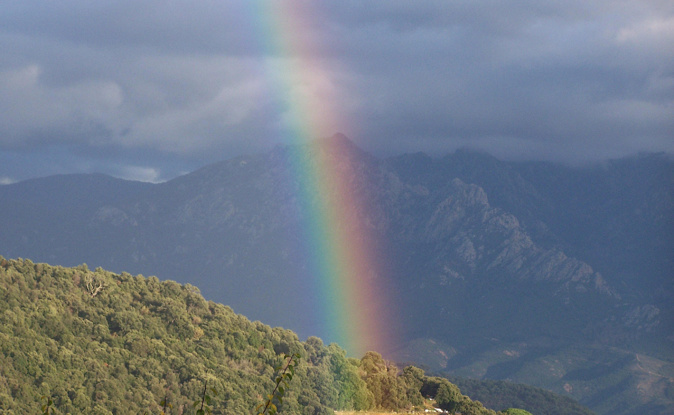 La photo du jour : L'arc-en-ciel de Valle-di-Mezzana
