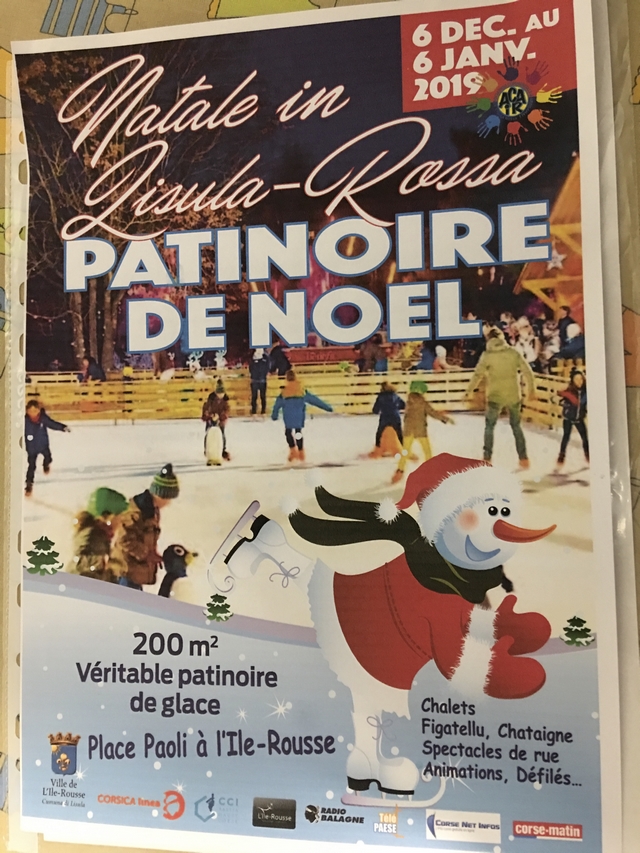 Inauguration ce jeudi de la patinoire de L'Ile-Rousse