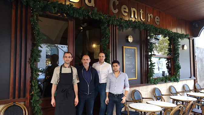 LoÎc Barles et l'équipe du Café du Centre : la qualité avant toute chose