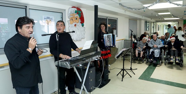 Ajaccio : L'hôpital Eugénie fête Noël