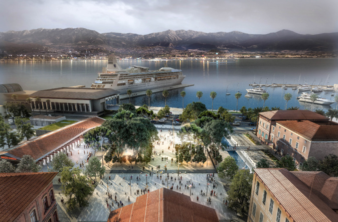 Place Campinchi et halle des marchés d'Ajaccio : La finalisation est en marche Place Campinchi et halle des marchés d'Ajaccio : La finalisation est en marche
