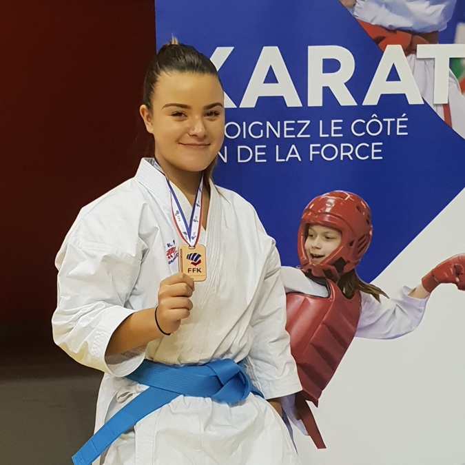 Karaté : Le bronze pour Cassandra Sampieri à l’Open de France Karaté : Le bronze pour Cassandra Sampieri à l’Open de France