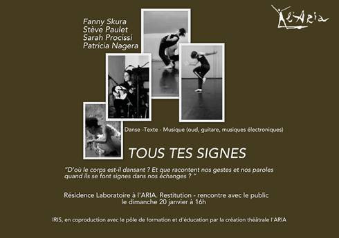 Résidence laboratoire à l'Aria et rencontre avec le public