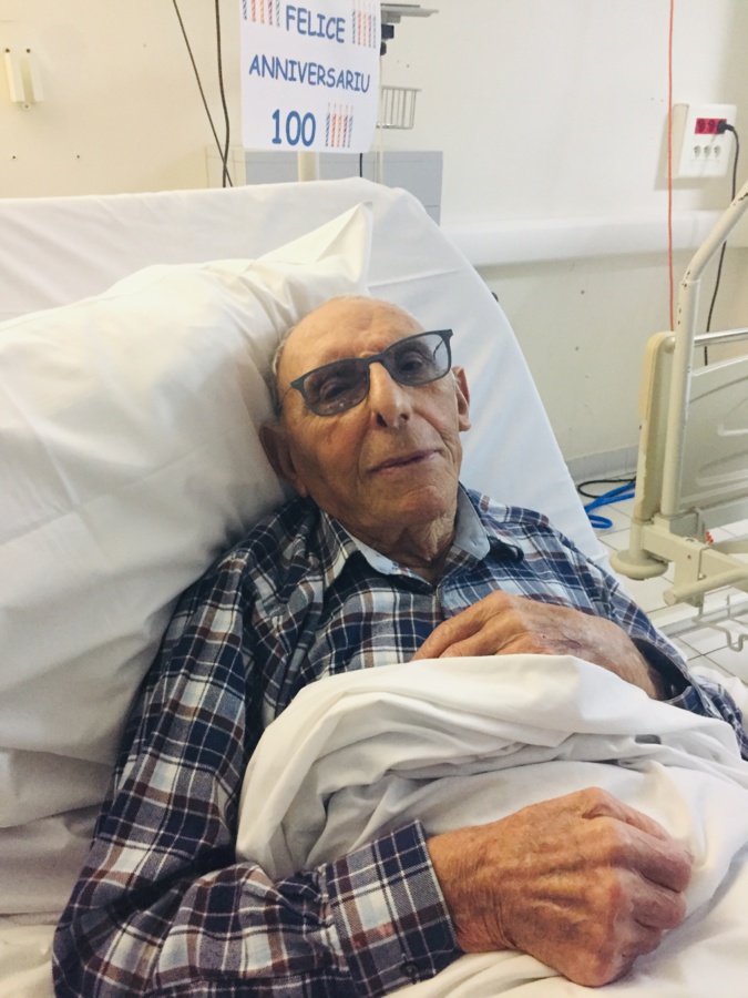 Ghjaseppu-Maria Arrighi, vient de fêter sa centième année Ghjaseppu-Maria Arrighi, vient de fêter sa centième année