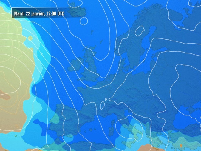 L'Europe baigne dans l'air froid L'Europe baigne dans l'air froid