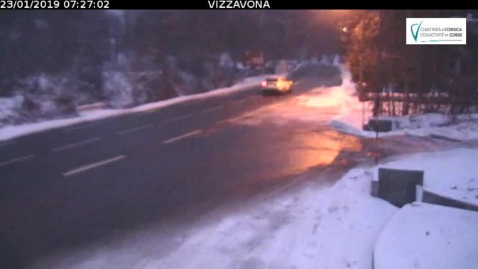 Le Col de Vizzavona ce matin