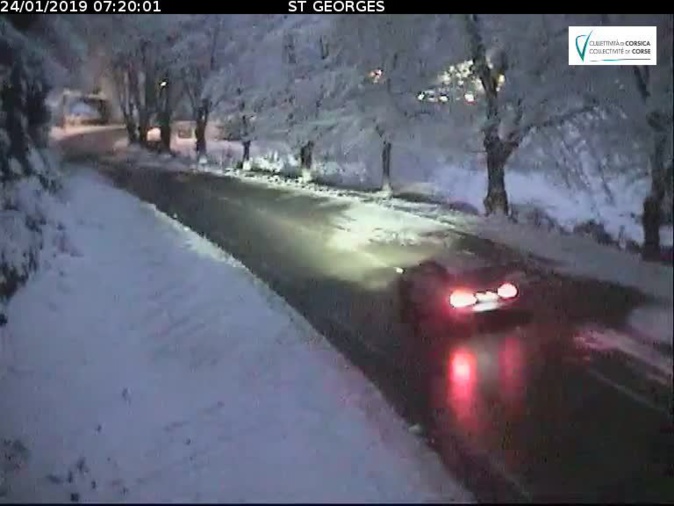 Neige, verglas, vents violents : la Corse en alerte jaune jusqu’à vendredi Neige, verglas, vents violents : la Corse en alerte jaune jusqu’à vendredi