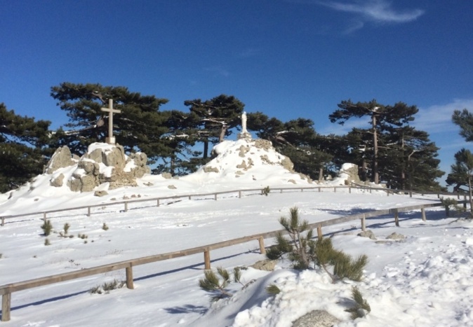 La photo du jour : Notre-Dame des Neiges de Bavella