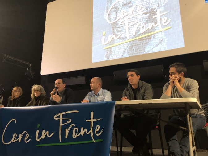 Riunione pubblica di Core In Fronte in Lisula quellu marcuri Riunione pubblica di Core In Fronte in Lisula quellu marcuri